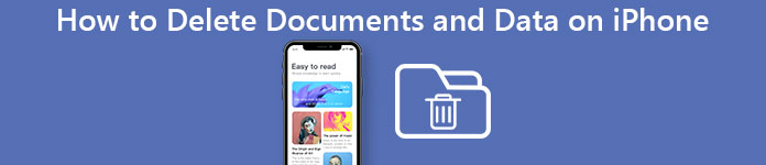 Supprimer des documents et des données sur iPhone