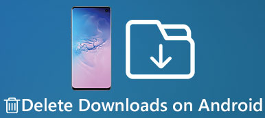 Löschen Sie Downloads Android