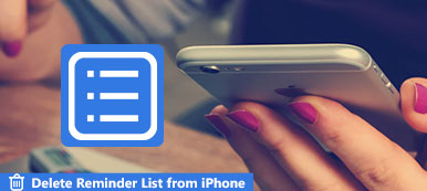 Eliminar listas de recordatorios en iPhone