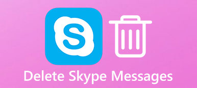 Удалить Skype сообщения