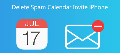 Excluir convite de calendário de spam para iPhone