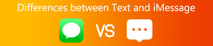 Différences entre Text et iMessage