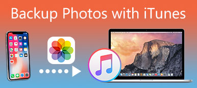 Sauvegarder des photos avec iTunes