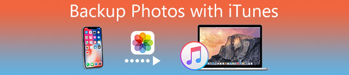 Резервное копирование фотографий с помощью iTunes