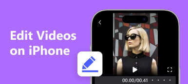 Modifier des vidéos sur iPhone