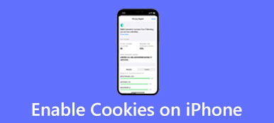 iPhone で Cookie を有効にする