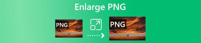 Förstora en PNG-bild