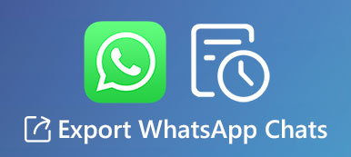 Exportar bate-papos do WhatsApp