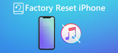 Réinitialisation d'usine iPhone sans iTunes