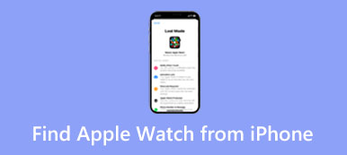Najděte Apple Watch z iPhone