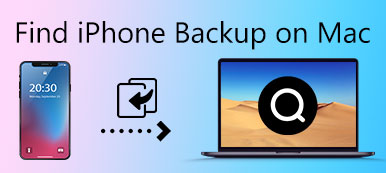 Trouver iPhone Backup sur Mac