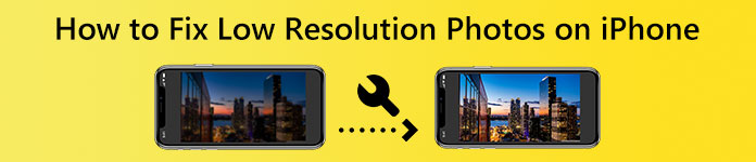 Correggi le foto a bassa risoluzione su iPhone