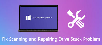 Fix Scanning and Repair Drive Stuck Problem