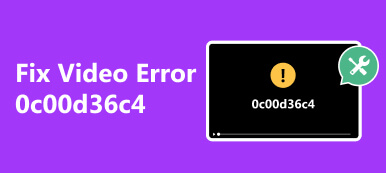 Javítsa ki a 0xc00d36c4 számú videó hibát