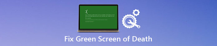 Исправить Windows 10 Зеленый экран смерти