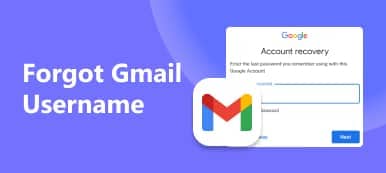 Zapomněli jste uživatelské jméno v Gmailu
