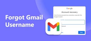 Esqueceu o nome de usuário do Gmail