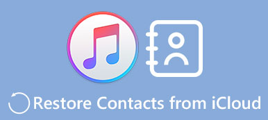 Restaurer les contacts depuis iCloud