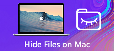Dölj filer på Mac