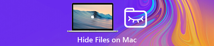 Skjul filer på Mac