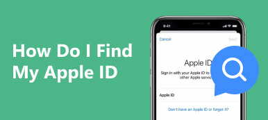 Hvordan finner jeg Apple-ID-en min