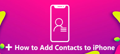 Comment ajouter des contacts à l'iPhone