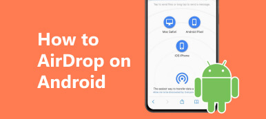 Az AirDrop indítása Androidon