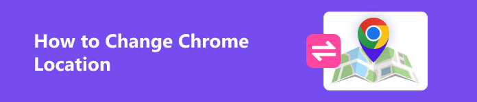 Come modificare la posizione di Chrome