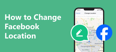Comment changer l'emplacement Facebook
