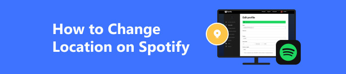 Spotify で場所を変更する方法