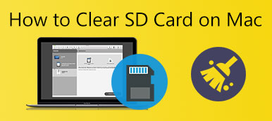 如何在 Mac 上清除 SD 卡