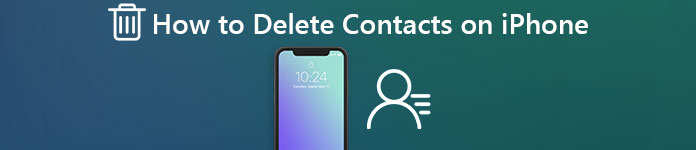Ta bort kontakter på iPhone