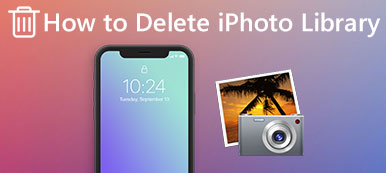 Comment supprimer iPhoto Library