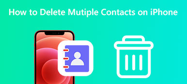 Jak odstranit více kontaktů na iPhone