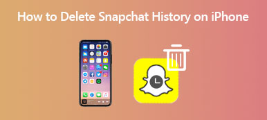 Jak odstranit historii Snapchat na iPhone