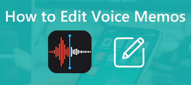 Redigera ett röstmemo på iPhone