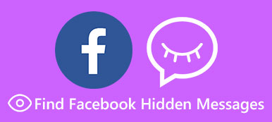 Найти скрытые сообщения Facebook
