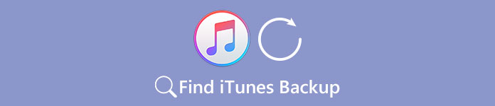 Find iTunes Backup