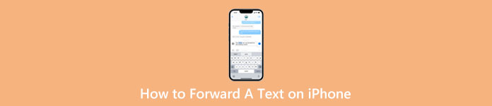 Szöveg továbbítása iPhone-on