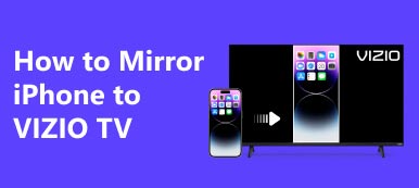 Mettre en miroir l'iPhone sur Vizio TV
