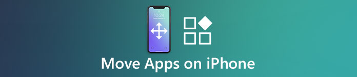 Flytt Apps på iPhone