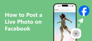 Facebookにライブ写真を投稿する方法