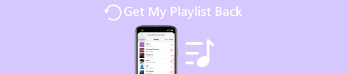 Hur man återställer en raderad Apple Music Playlist