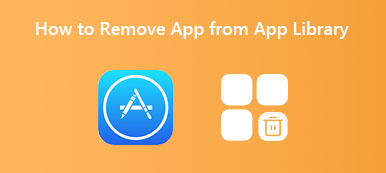 Hur man tar bort app från appbibliotek