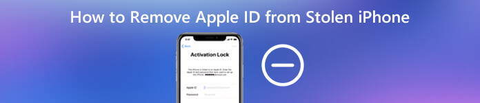 Jak odebrat Apple ID z ukradeného iPhone