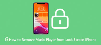 Slik fjerner du musikkspiller fra iPhone med låseskjerm