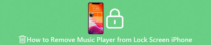 Hoe de muziekspeler van de iPhone met vergrendelscherm te verwijderen