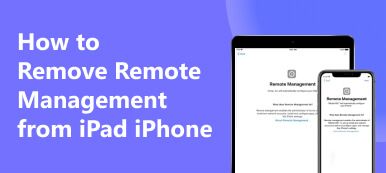 Cómo eliminar la gestión remota del iPad iPhone