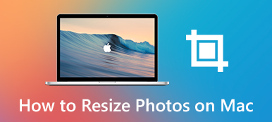 Endre størrelse på bilder på Mac