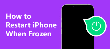 Comment redémarrer l'iPhone lorsqu'il est gelé